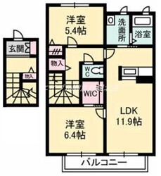 コントレイルの物件間取画像